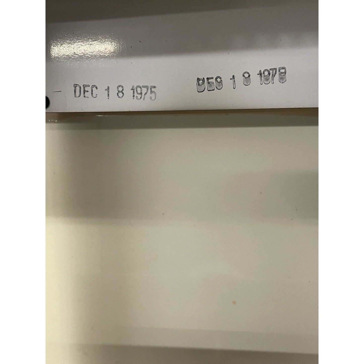 1975 Coca Cola Clock /Sign Wall Mount Tested Not Backlit