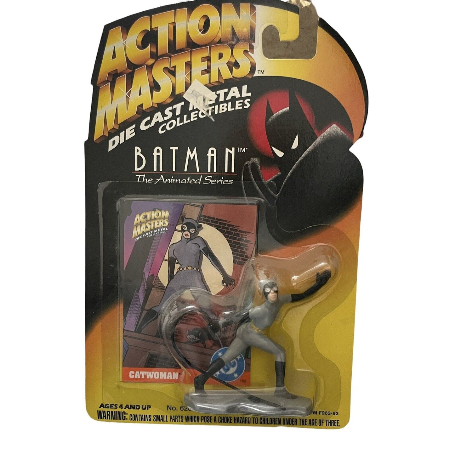 1994 Action Masters DC Batman the Animated Series Catwoman Die Cast Collectible