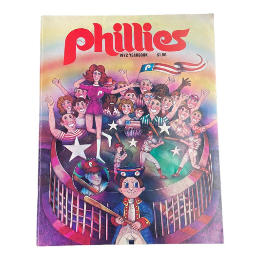 1972 Philadelphia Phillies New Stadium Yearbook Inaugural Season The Vet