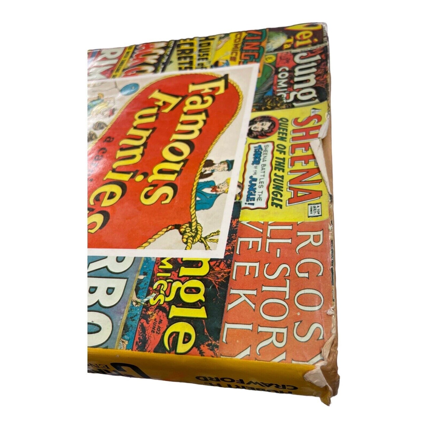 1978 Encyclopedia of Comic Books by Hubert H Crawford Hardcover W Dust Jacket
