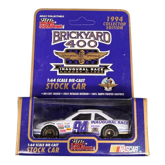1994 Brickyard 400 Inaugural Race Racing Champions Nascar Stock Car 1/64 Boxed
