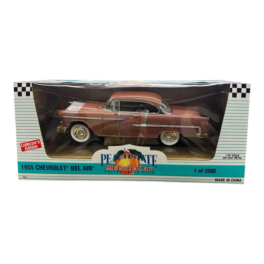 1955 Chevrolet Bel Air 1:18 Scale Peach State Muscle Car by Ertl Collectibles