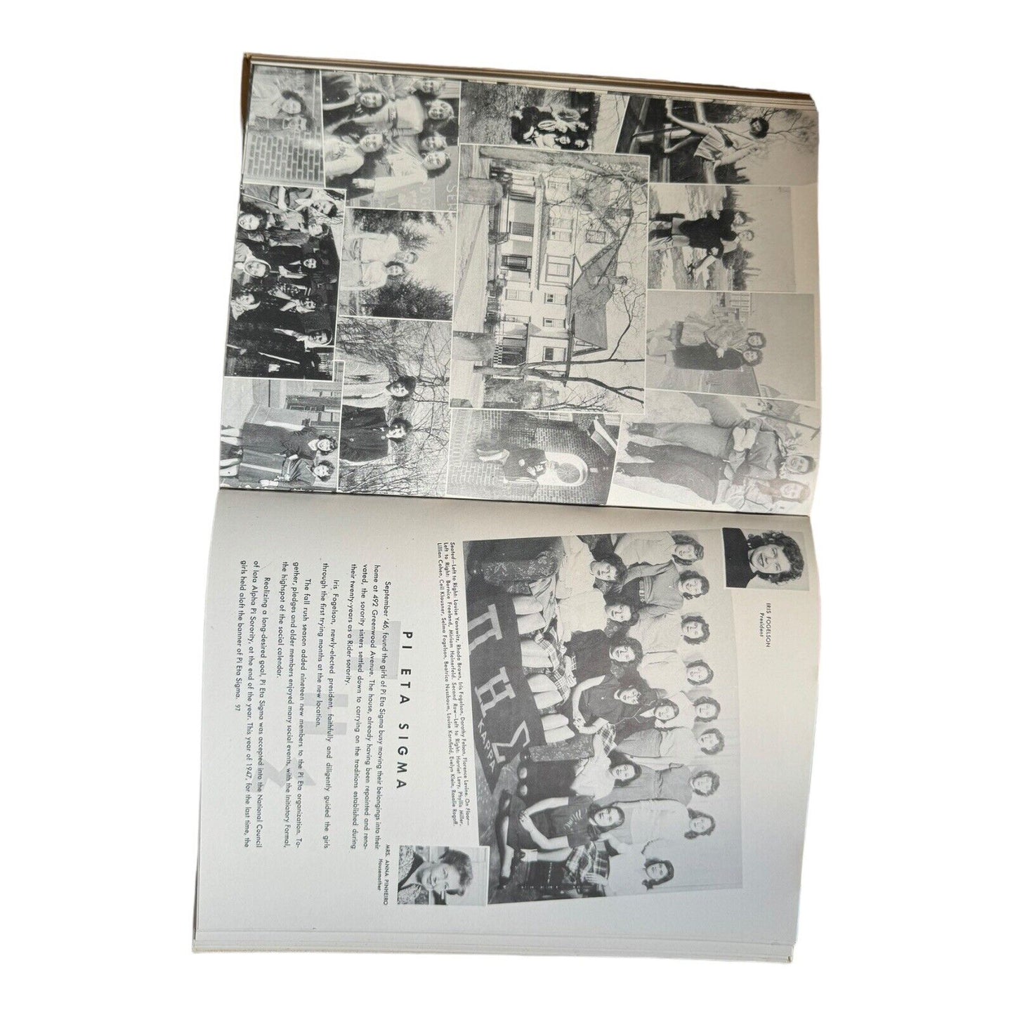 1947 Shadow Rider College Rider University Trenton New Jersey Yearbook