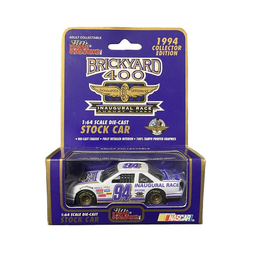 1994 Brickyard 400 Inaugural Race Racing Champions Nascar Stock Car 1/64 Boxed