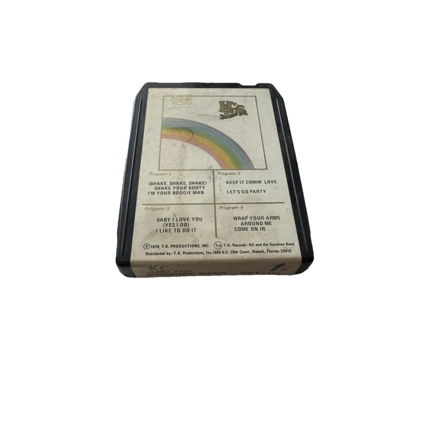 1976 KC And The Sunshine Band Part 3 Vintage 8-Track Tape