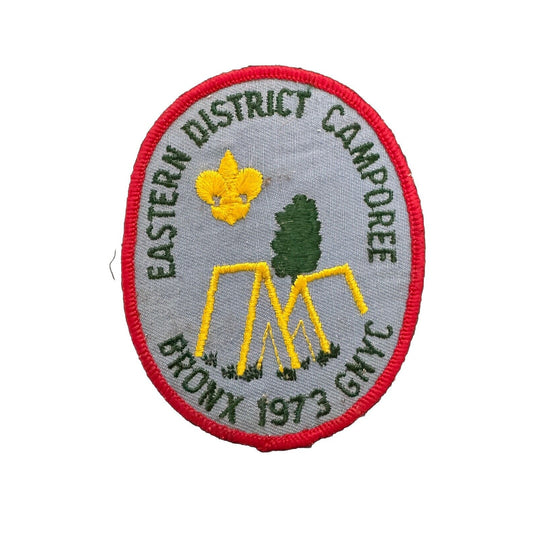 1973 Eastern District Camporee Patch BSA Scouting Bronx GNYC