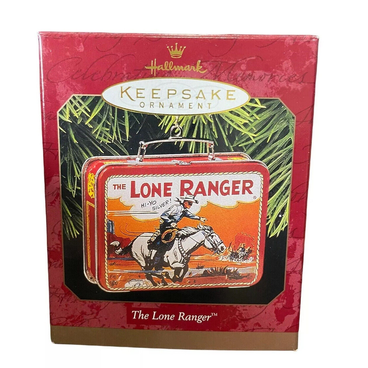 1997 Hallmark Keepsake Christmas Ornament The Lone Ranger Lunchbox
