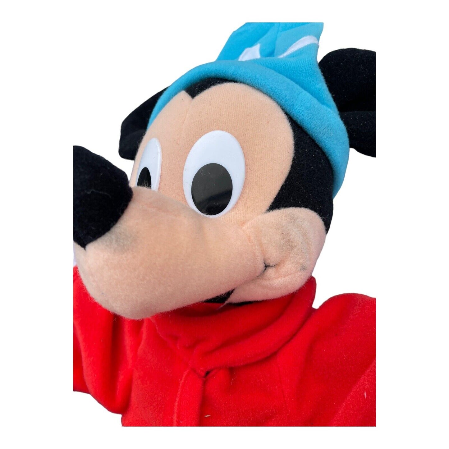 1989 Disney Playskool Mickey Mouse Sorcerers Apprentice Fantasia Plush
