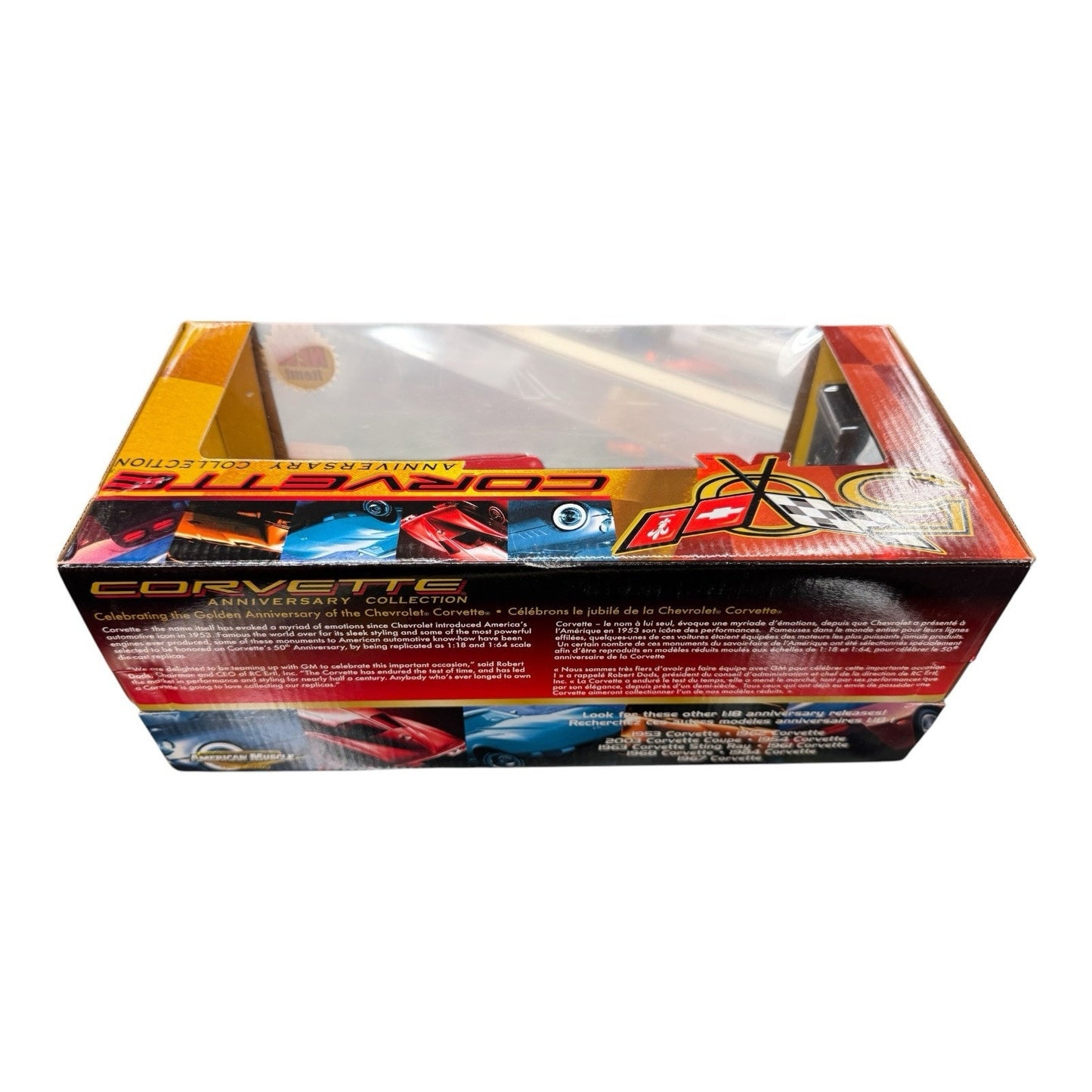 1963 Corvette 50th Anniversary, American Muscle Red w/tool boxes 1:18 Ertl 33175