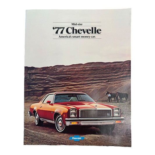 1977 Chevrolet Mid-Size Chevelle Malibu Sales Brochure