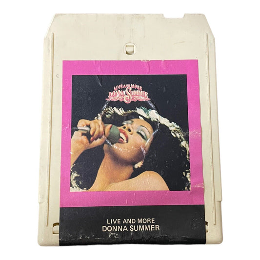 1978 Donna Summer "LIVE AND MORE" Volume II 8 Track Tapes